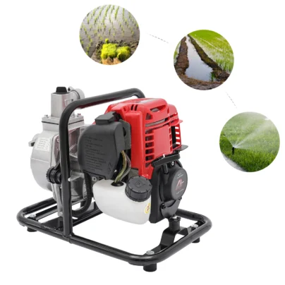 1.2kw Gasoline Engine Water Pump, 4-Stroke Gasoline Powered Water Pump, Water Pump for Water Transfer or Pumping