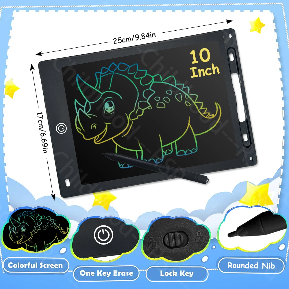6.5/8.5/10/12 Inch LCD Writing Tablet Electronic Drawing Board Doodle Sketchpad Handwriting Pad Toys for Kids Birthday Gifts - Image 17