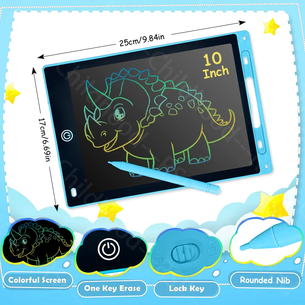 6.5/8.5/10/12 Inch LCD Writing Tablet Electronic Drawing Board Doodle Sketchpad Handwriting Pad Toys for Kids Birthday Gifts - Image 16